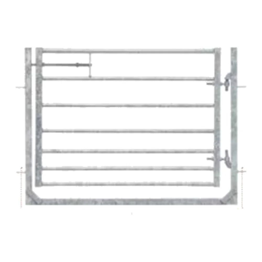 Galvanized Gate in Frame H 0.85m x 1.23m L Sheep Yard Gate | Livestock Gate